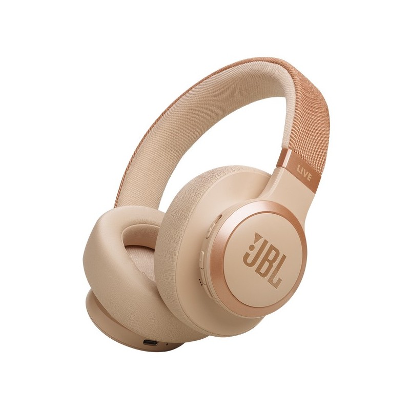 JBL LIVE 770 NC Wireless Bluetooth Over-Ear Kopfhörer sand
